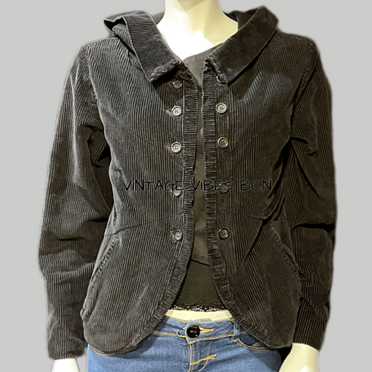 Chaqueta vintage de pana con forro polar LURDES BERGADA