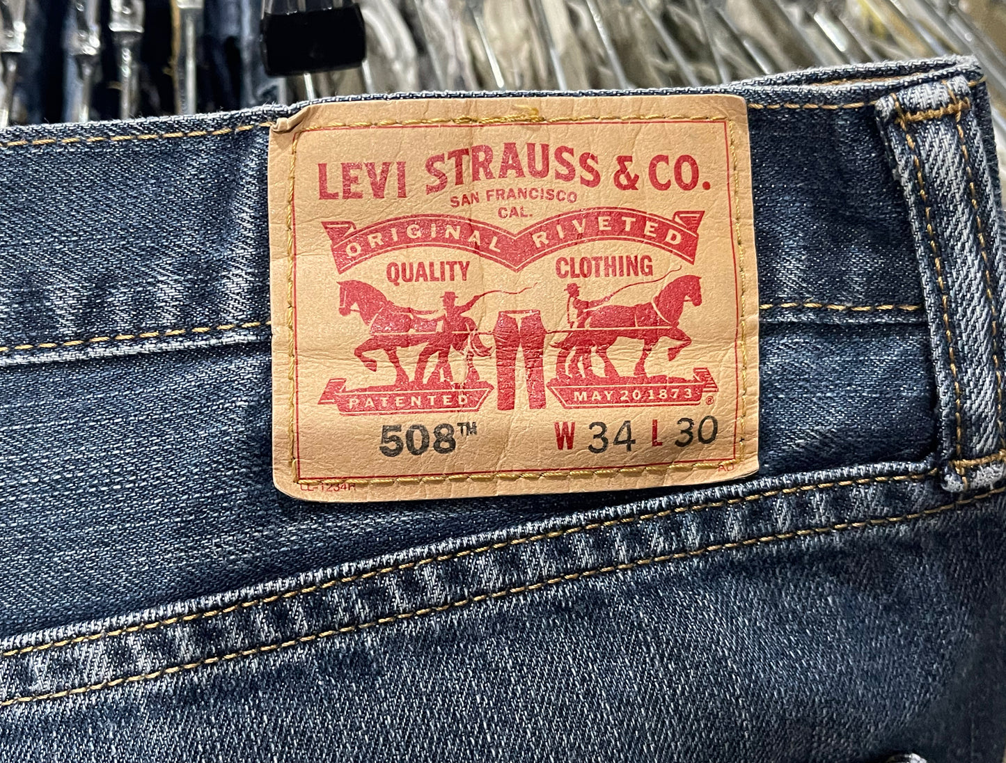 Bermudas vintage LEVI’S 508