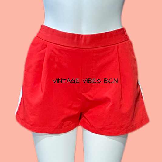 Shorts vintage tiro alto