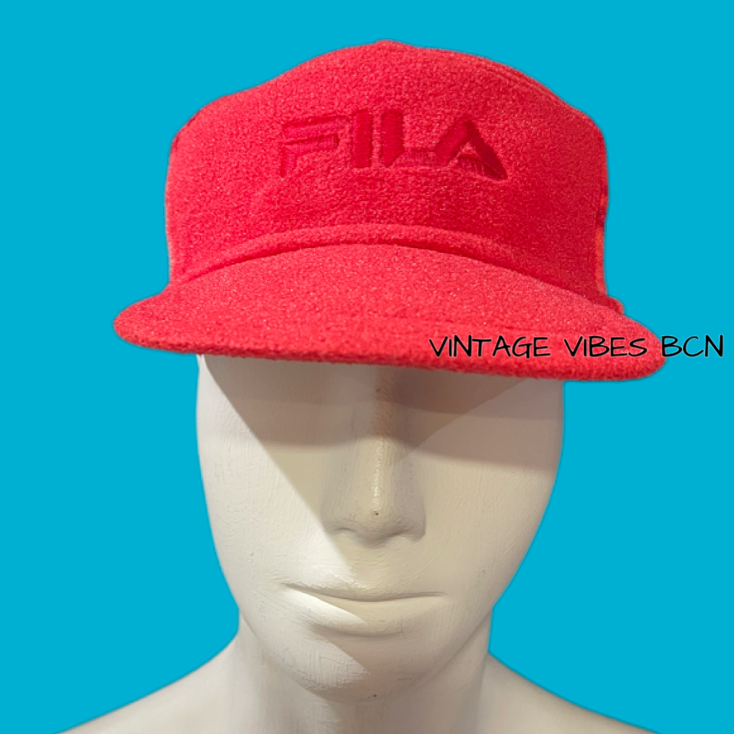 Gorra vintage con orejeras FILA