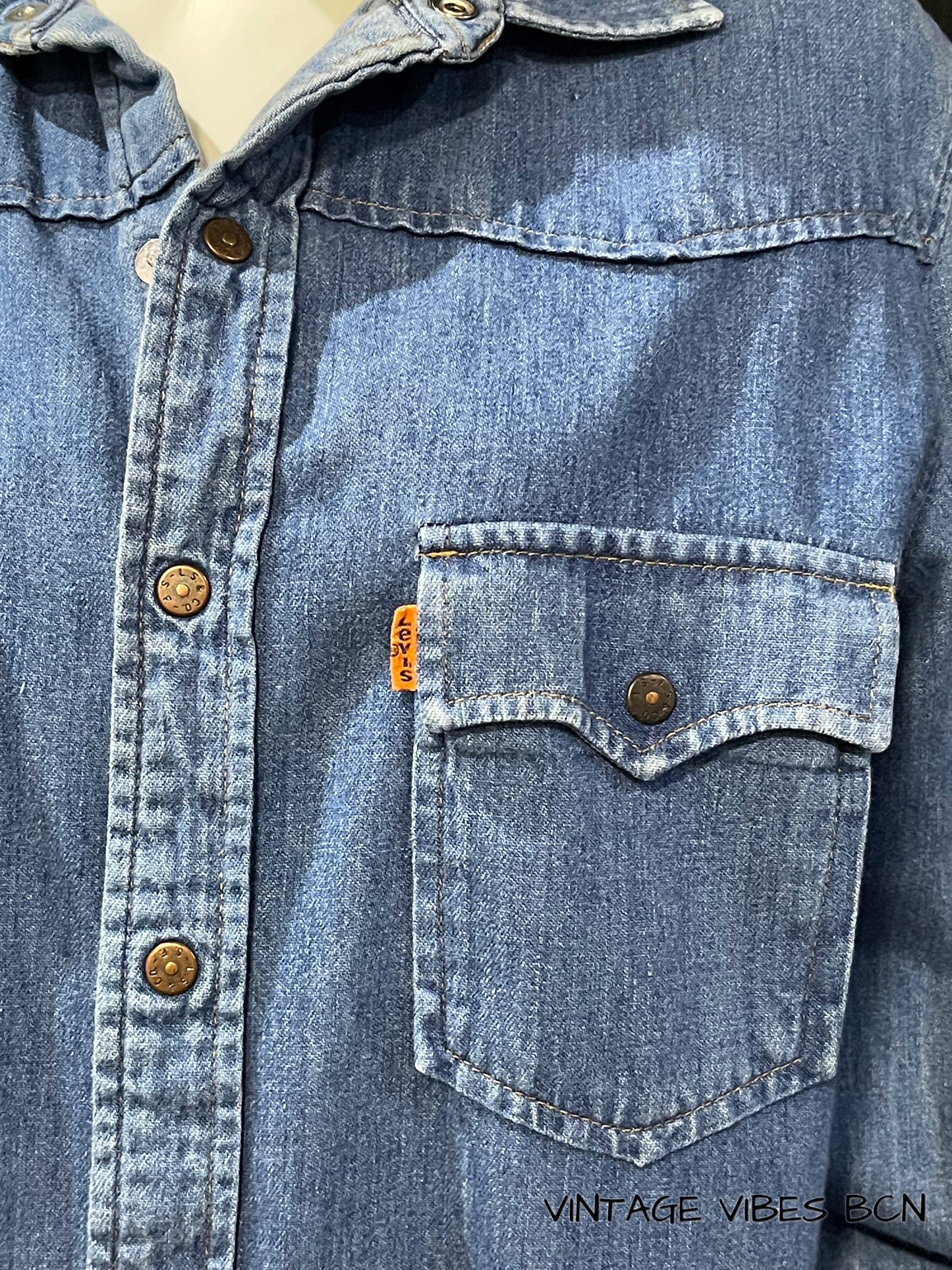 Camisa vintage 70’s LEVI’S Orange Label