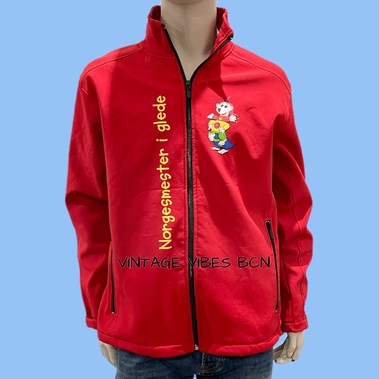 Chaqueta polar vintage THUSENFRYD DAGEN ER DIN!