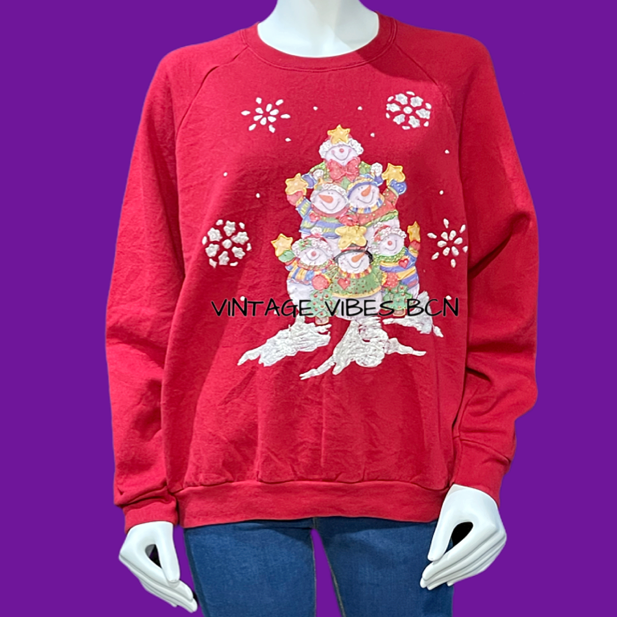 Sudadera vintage Navidad