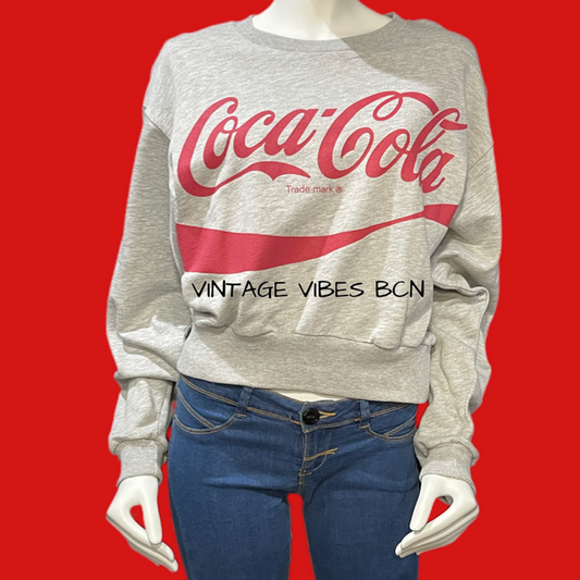 Sudadera vintage COCA-COLA