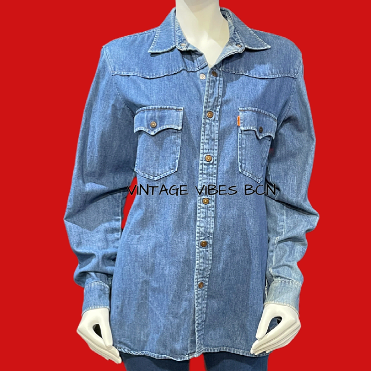 Camisa vintage 70’s LEVI’S Orange Label