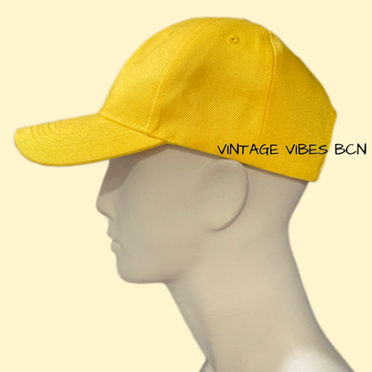 Gorra básica amarilla