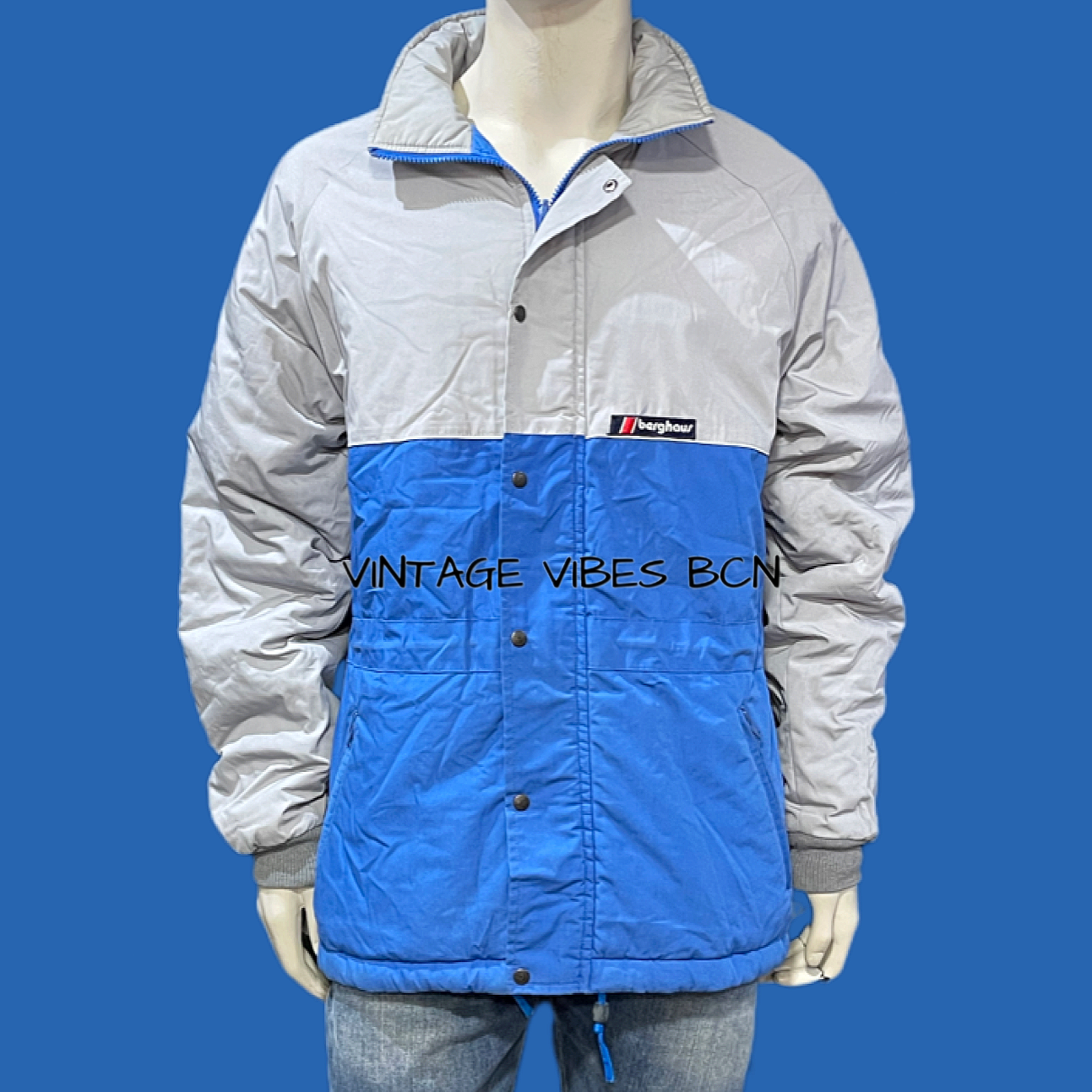 Parka vintage/retro acolchada 70’s BERGHAUS