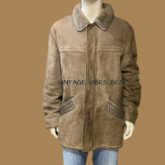 Abrigo de piel vintage SHEARLING