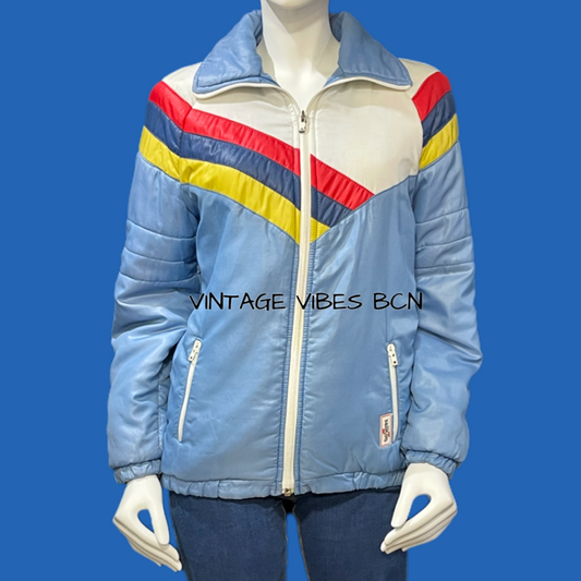 Chaqueta vintage/retro acolchada con capucha SALLKON