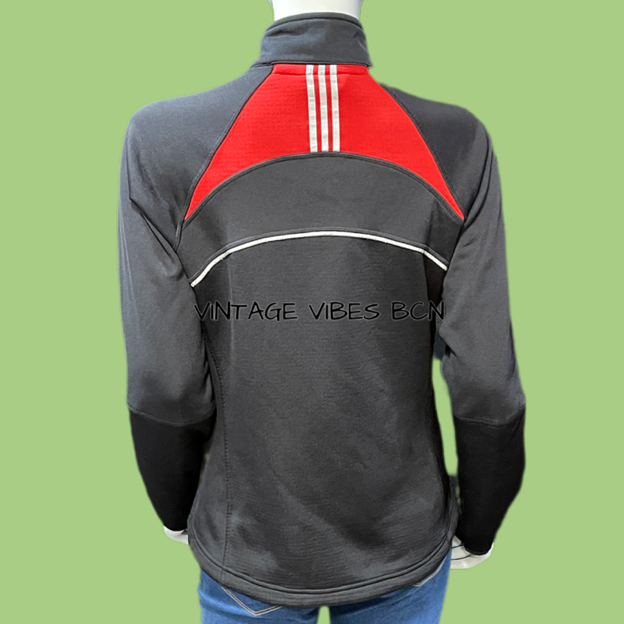 Trackjacket vintage con forro polar ADIDAS