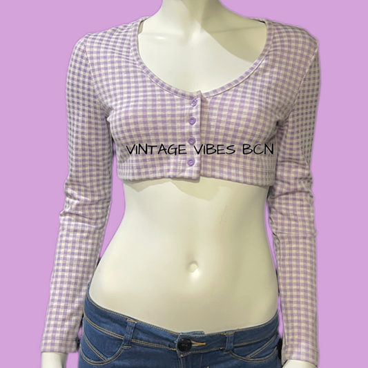 Camiseta vintage cropped