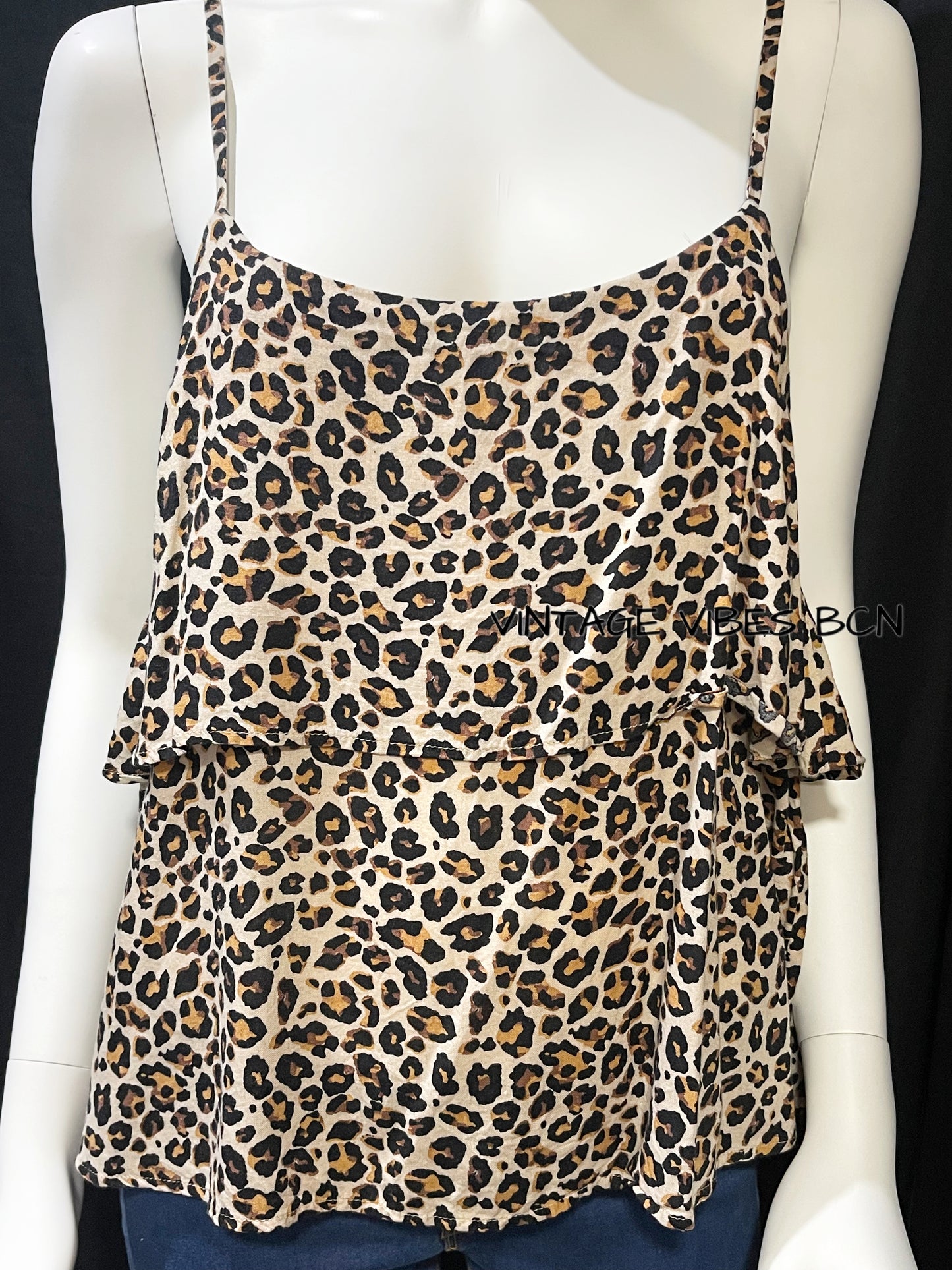 Camisa tirantes Animal Print Leopardo