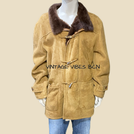 Abrigo de piel vintage CONBIPEL