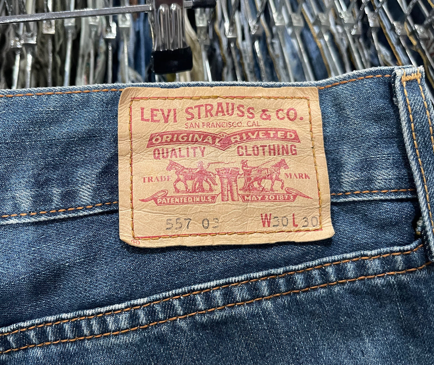 Shorts vintage LEVI’S 557