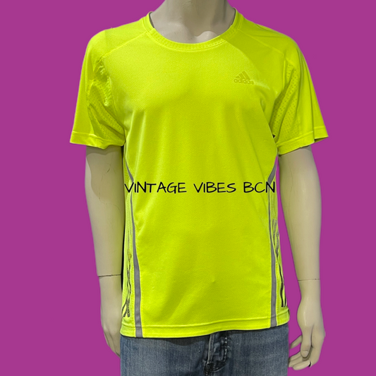 Camiseta ADIDAS amarillo fluorescente