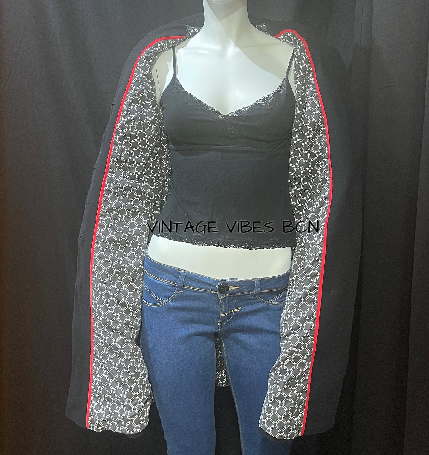 Abrigo largo vintage MANGO