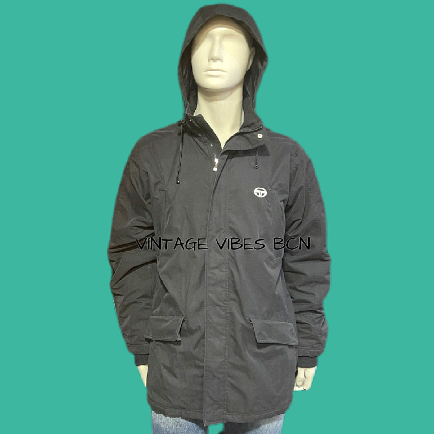 Parka vintage con forro polar y acolchada SERGIO TACCHINI
