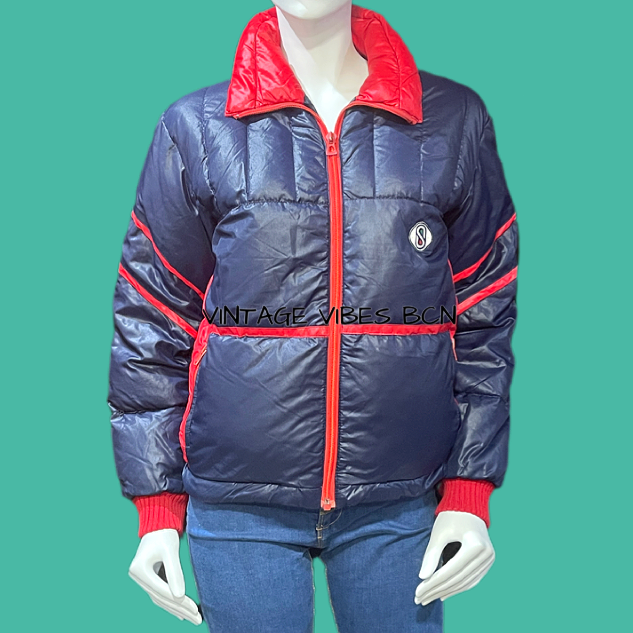 Chaqueta Ski vintage/retro acolchada 70’s SPORTITALIA