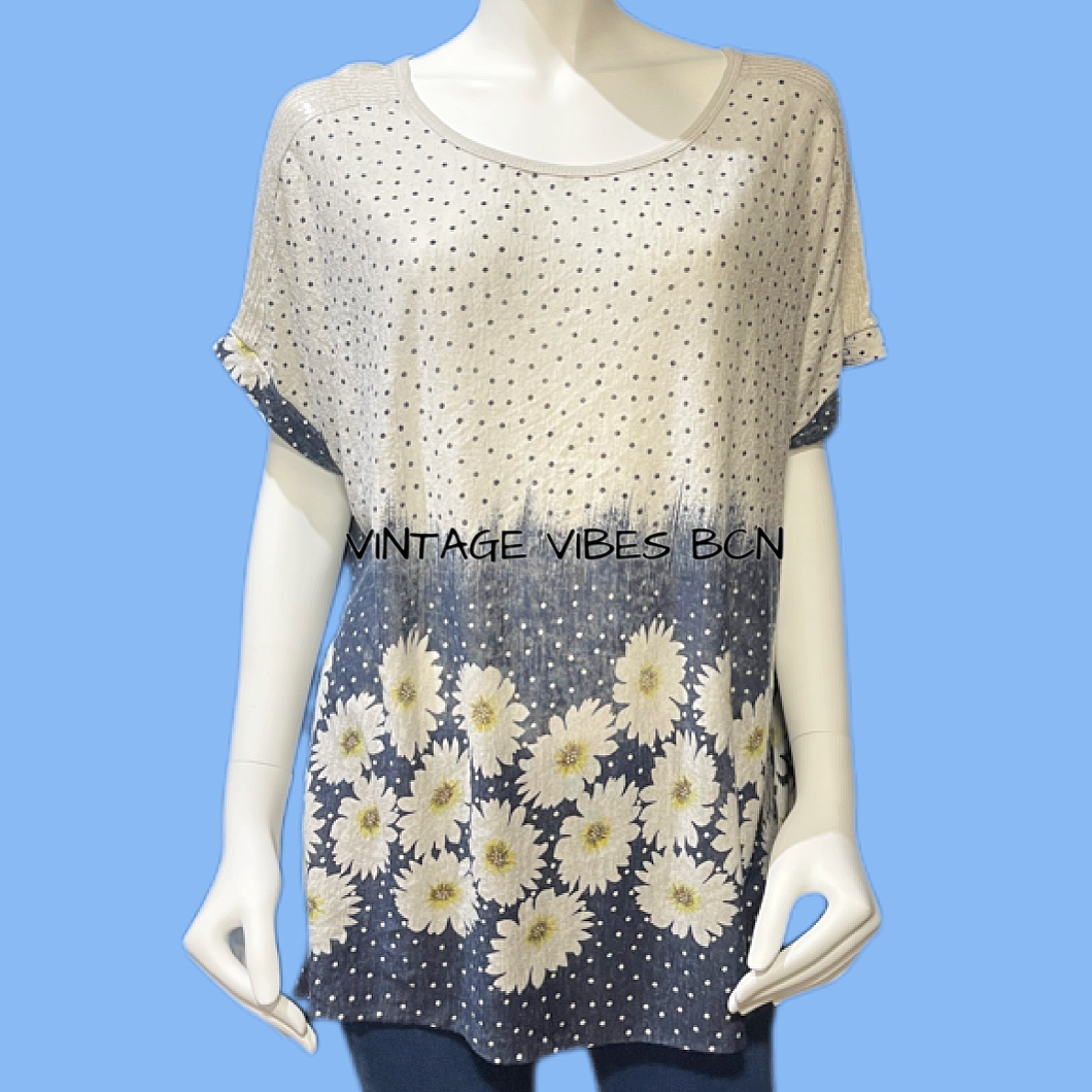 Camiseta floral