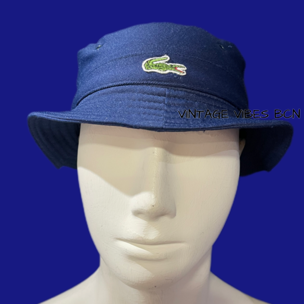 Gorro vintage de pescador LACOSTE