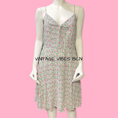 Vestido vintage floral COMPAÑIA FANTASTICA